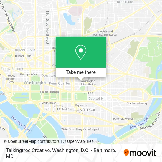 Talkingtree Creative map