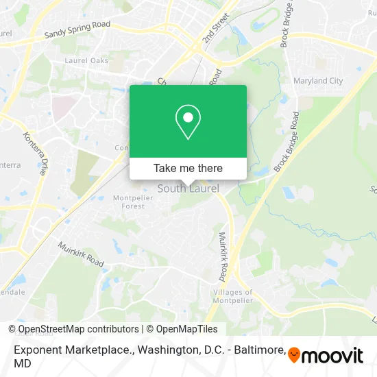 Exponent Marketplace. map