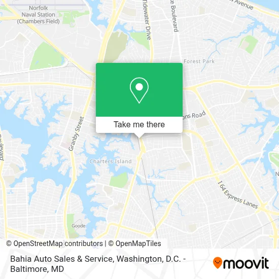 Bahia Auto Sales & Service map