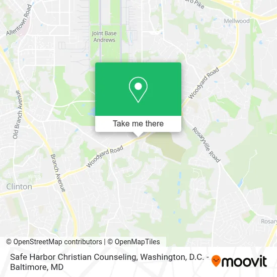 Safe Harbor Christian Counseling map