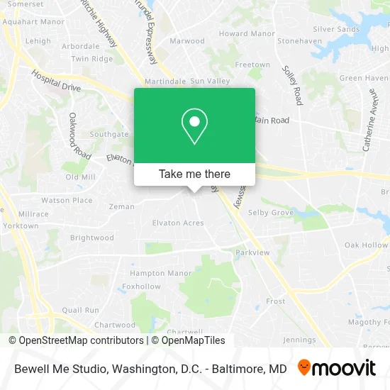 Bewell Me Studio map