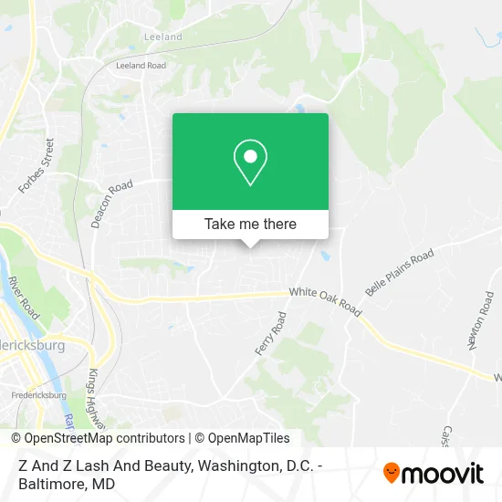 Z And Z Lash And Beauty map