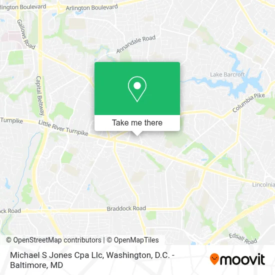 Michael S Jones Cpa Llc map