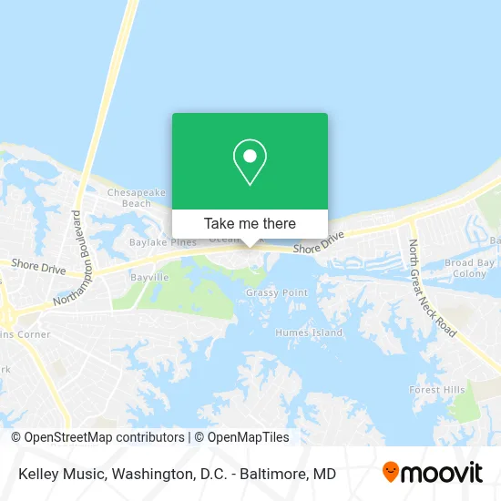 Kelley Music map