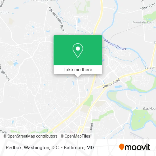 Redbox map