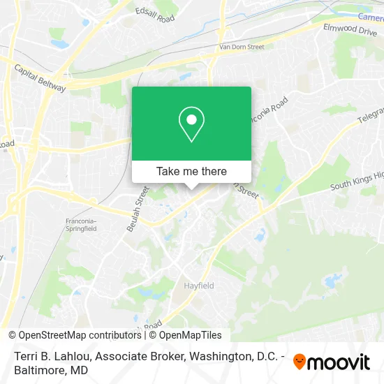 Terri B. Lahlou, Associate Broker map