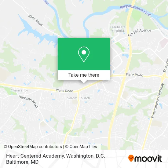 Heart-Centered Academy map