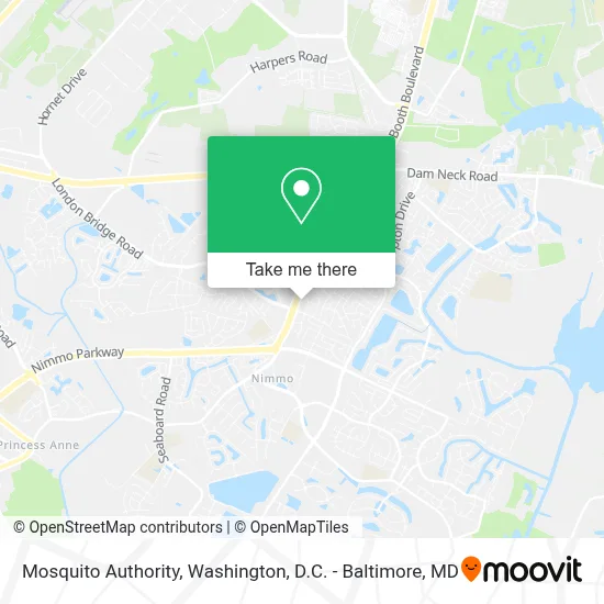 Mosquito Authority map