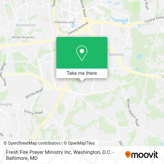 Fresh Fire Prayer Ministry Inc map