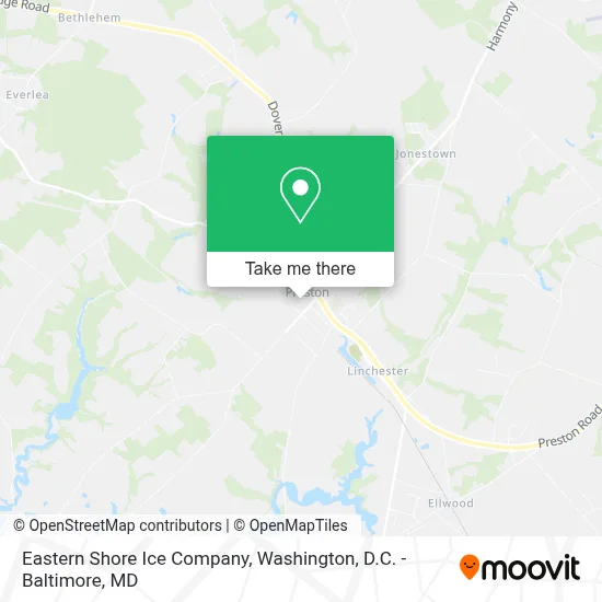 Eastern Shore Ice Company map