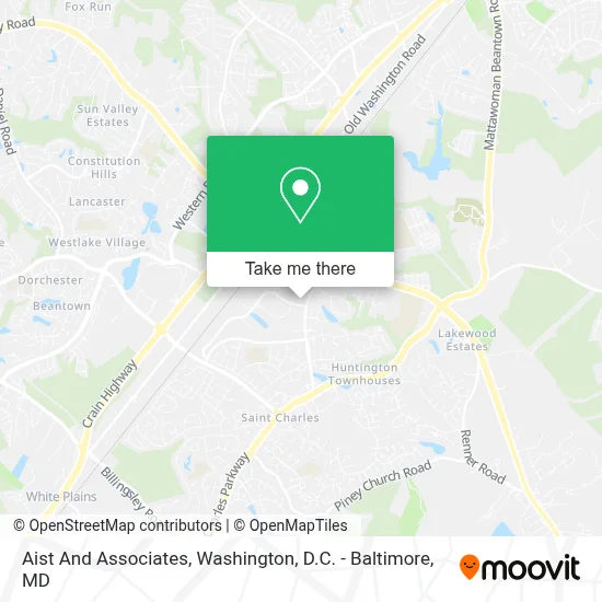 Aist And Associates map