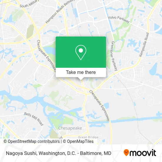 Nagoya Sushi map