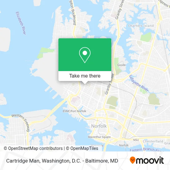 Cartridge Man map