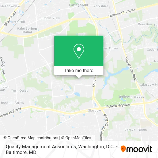 Quality Management Associates map
