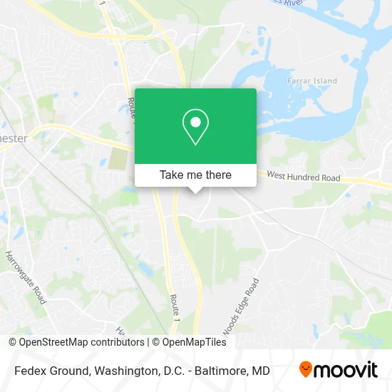 Fedex Ground map