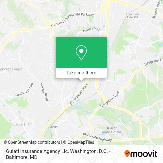 Gulati Insurance Agency Llc map
