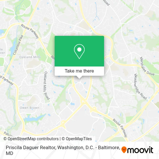Priscila Daguer Realtor map