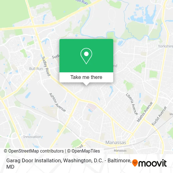 Garag Door Installation map