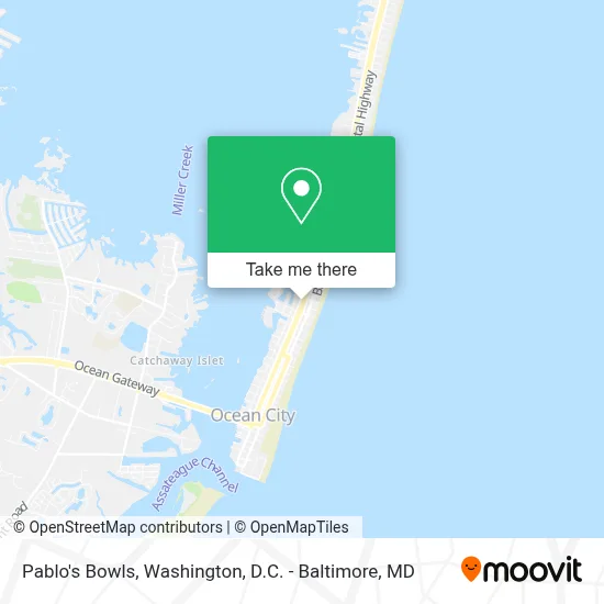 Pablo's Bowls map