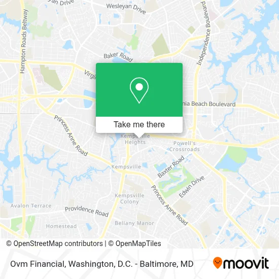 Ovm Financial map