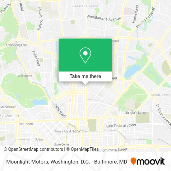 Moonlight Motors map