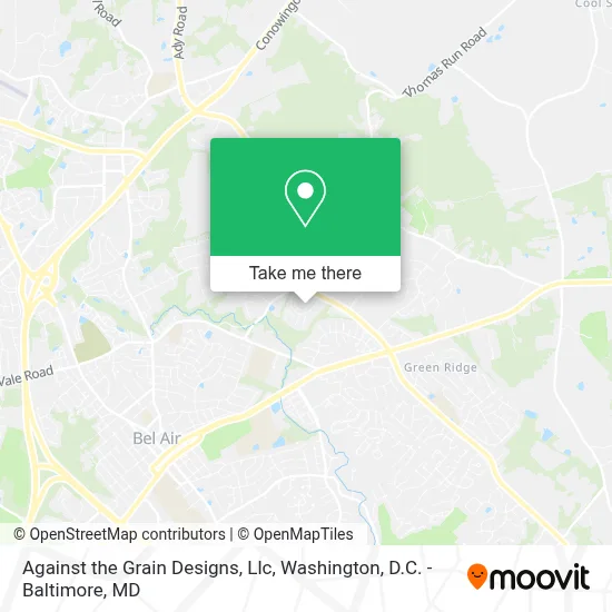 Against the Grain Designs, Llc map