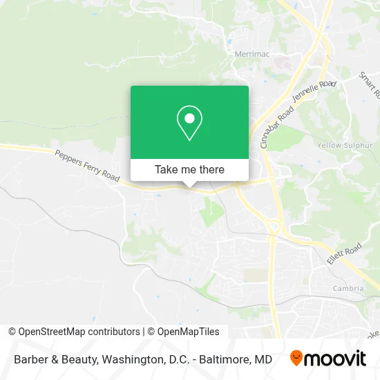 Barber & Beauty map