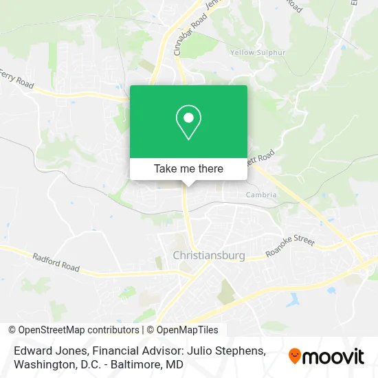 Edward Jones, Financial Advisor: Julio Stephens map