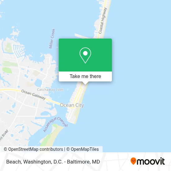 Beach map