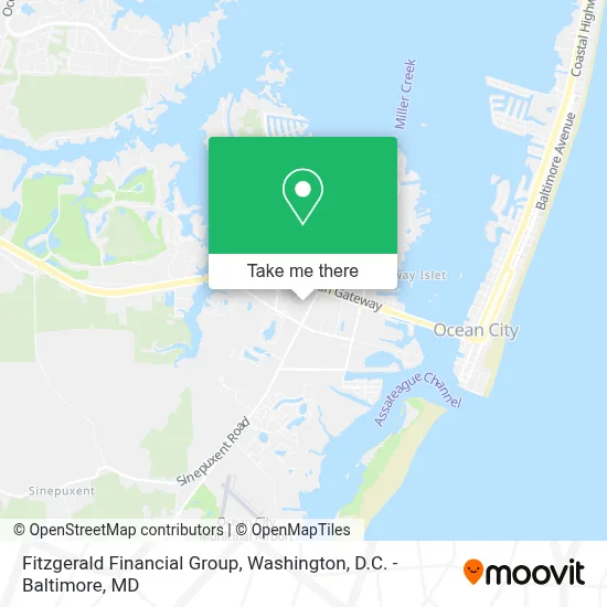 Fitzgerald Financial Group map