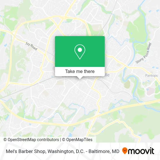 Mel's Barber Shop map