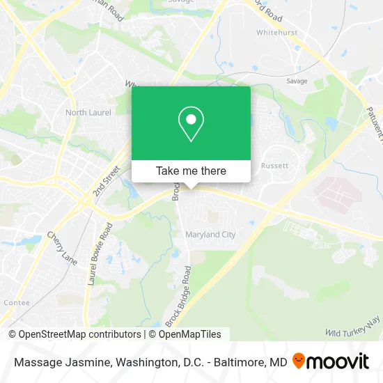 Massage Jasmine map