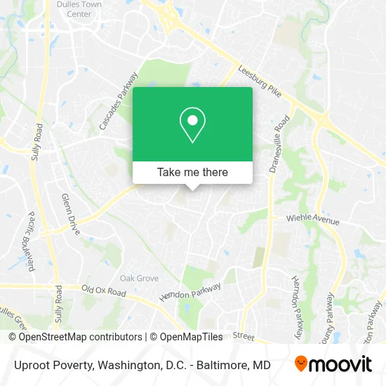 Uproot Poverty map