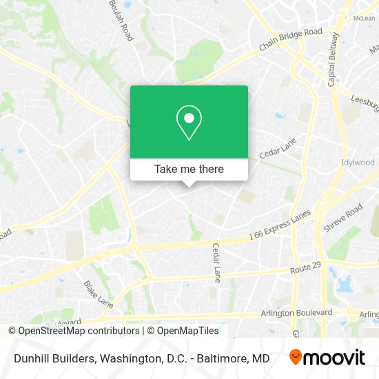 Dunhill Builders map