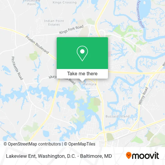 Lakeview Ent map