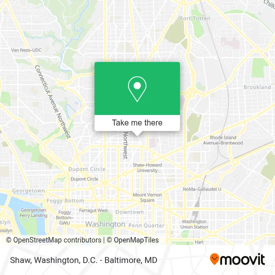 Shaw map