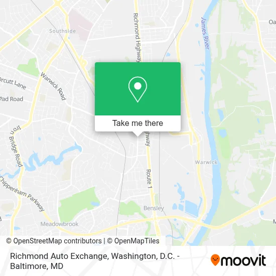 Richmond Auto Exchange map
