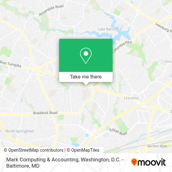 Mark Computing & Accounting map