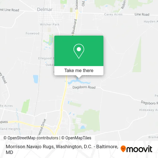 Morrison Navajo Rugs map