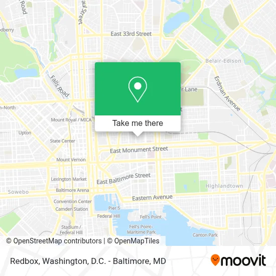 Redbox map