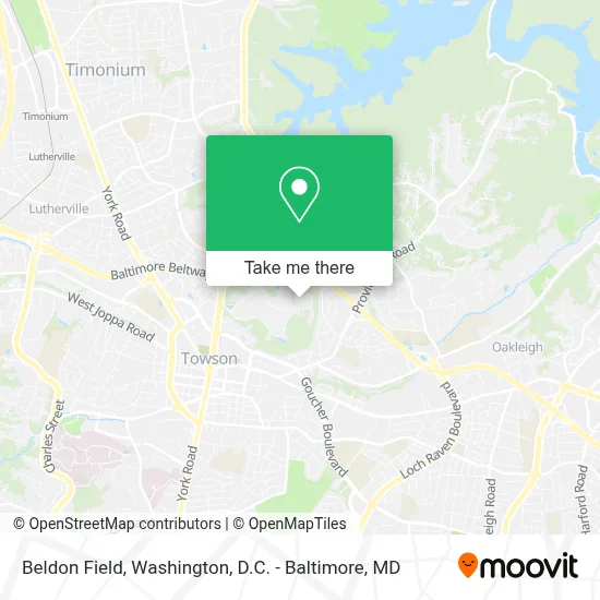 Beldon Field map