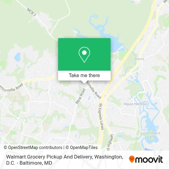 Walmart Grocery Pickup And Delivery map
