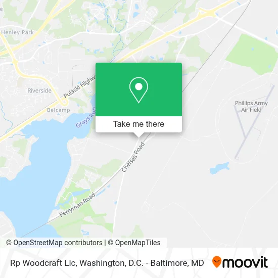 Rp Woodcraft Llc map