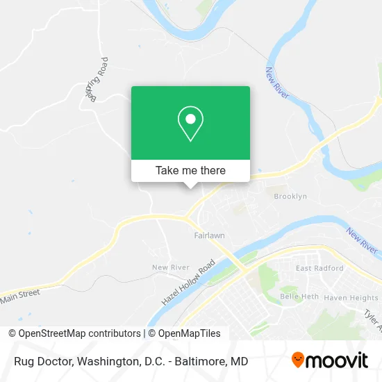 Rug Doctor map