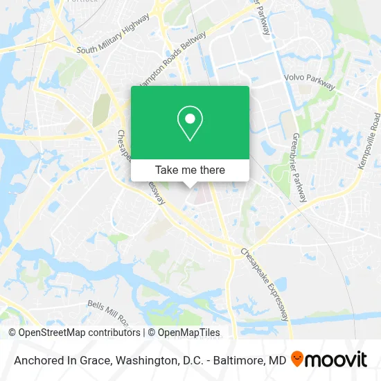 Anchored In Grace map