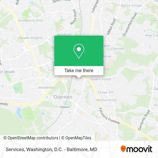 Services map