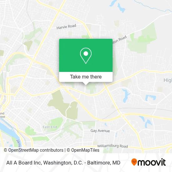 All A Board Inc map
