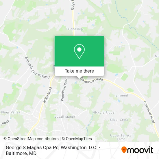 George S Magas Cpa Pc map
