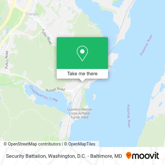 Security Battalion map