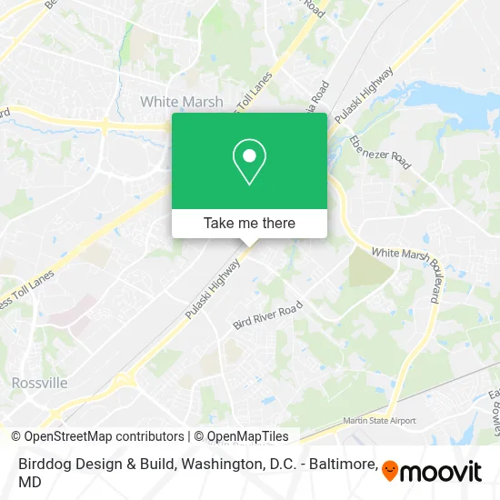 Birddog Design & Build map